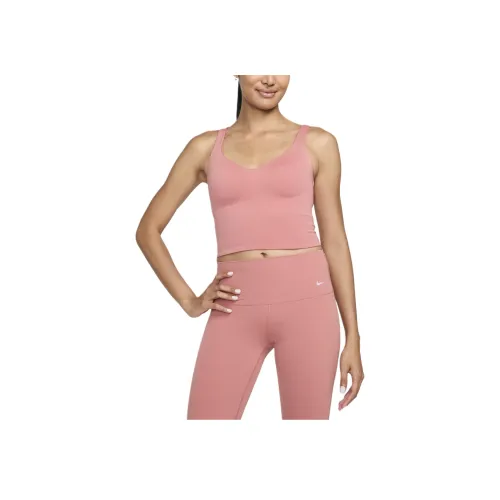 nike Alate Майка Женские Каньон Розовый