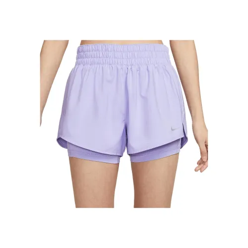 NIKE Dri Fit One Ice Красота Сиреневый Женские Повседневные шорты