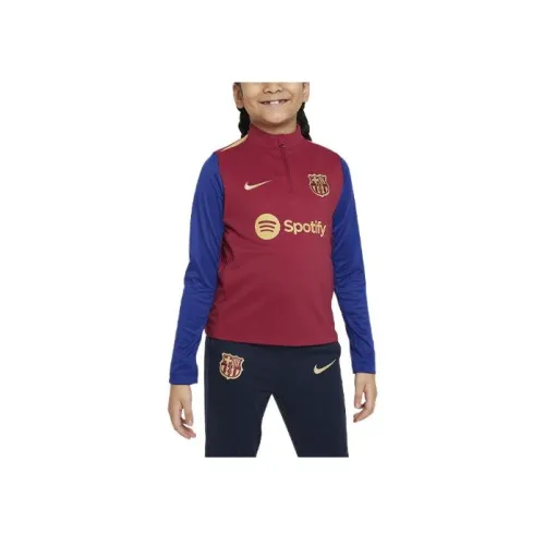 Футболка Nike F.C. Barcelona ACADEMY Pro Noble Red Детская