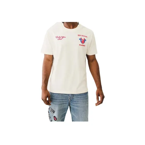 TRUE RELIGION T Рубашка Мужская Белая