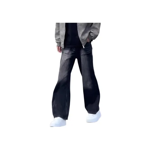 CORNILOT Черный Унисекс Джинсы