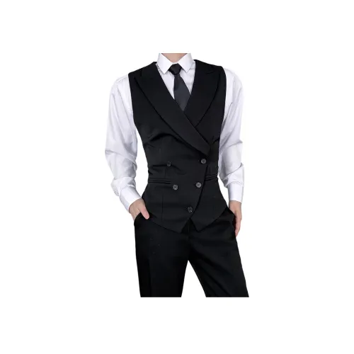 PISYPOX Черные Унисекс Жилеты