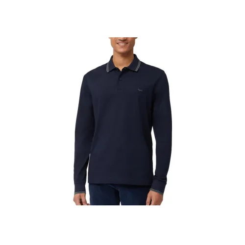 HARMONT&BLAINE Blue Men's Polo