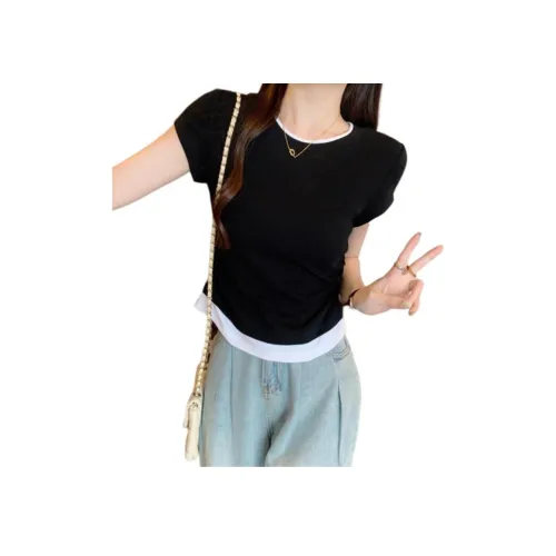 Puppytown Комплект с короткими рукавами T-рубашка Женская Темно-серый