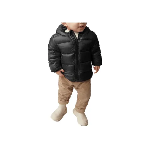 Canada Goose Пуховик Малыш Crofton HOODY Черный Infant And Toddler