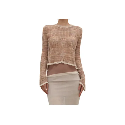 SWAYING KNIT Розовый Женские Т-рубашки