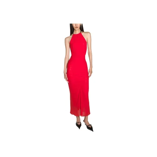 Mugler Red Женские Платья без рукавов
