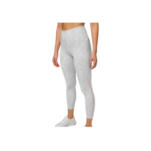 lululemon Спортивные брюки Женские Серый Белый Airflow