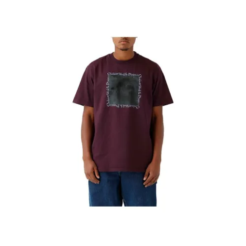 Carhartt WIP Черный Сливовый Цвет Мужские T-Рубашки