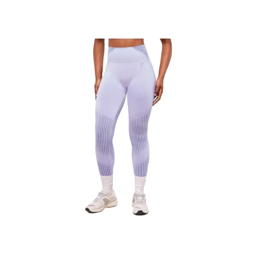 GYMSHARK Фиолетовые Женские Штаны для Йоги