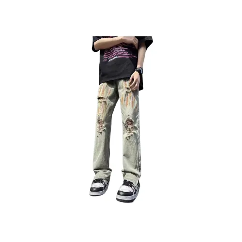 UOOHE Унисекс Джинсы