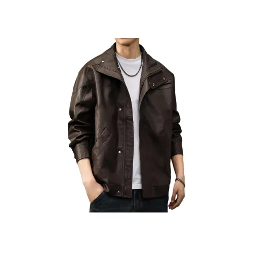 GUISE Унисекс Кожаные Куртки