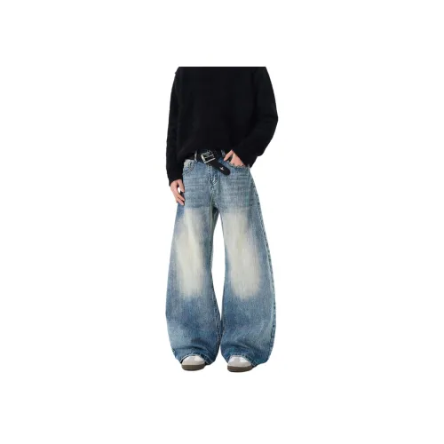 PISYPOX Джинсы Унисекс Light Синий