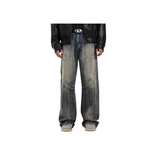 MORii Синие Унисекс Джинсы