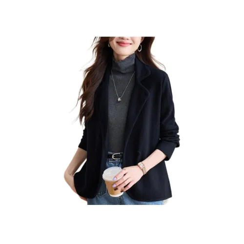 Корейский стиль Бизнес костюм женский черный