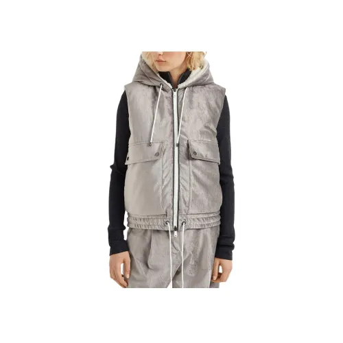 Жилет BRUNELLO CUCINELLI FW24 Женская Серебряная