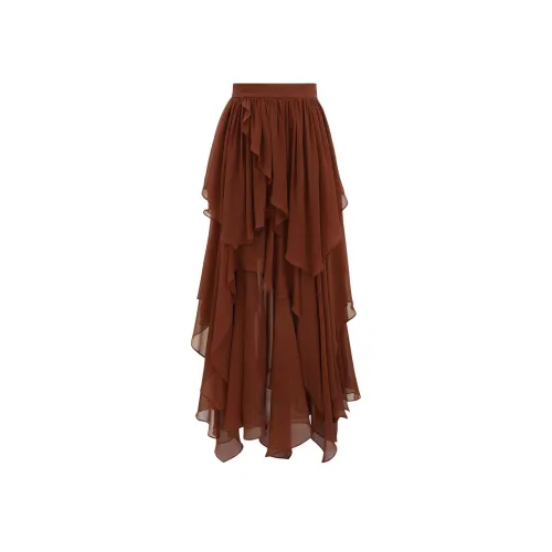 Zimmermann FW25 Повседневный Длинный Юбка Женские