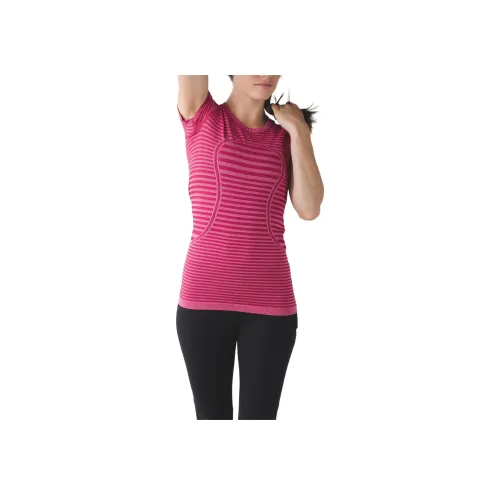 lululemon Swiftly Tech T-Shirt Женская Розово-Красная