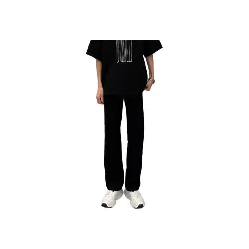 PODGORNOI Мужские черные джинсы