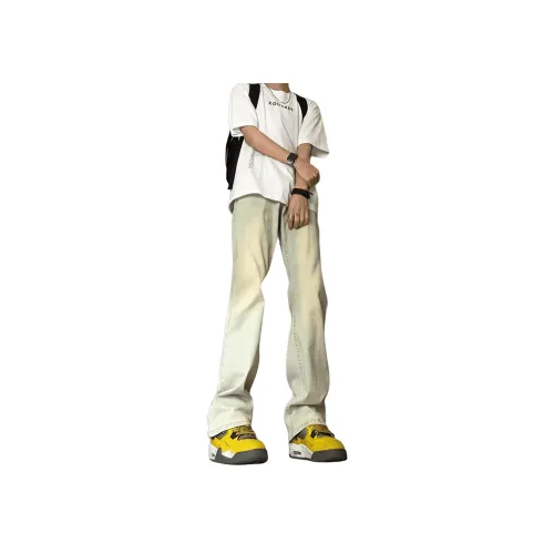 LINGSHI Унисекс Джинсы