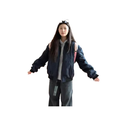 BRG Темно-синие унисекс куртки