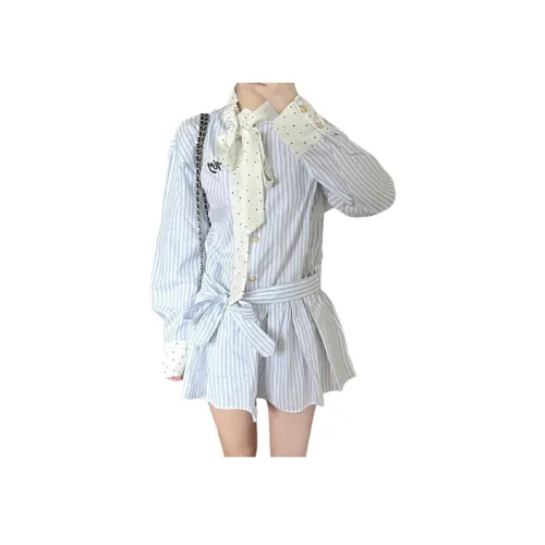 Kiki Clothing Boutique Длинное платье с длинными рукавами женское