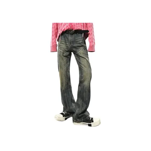 MGXEK Синие Унисекс Джинсы