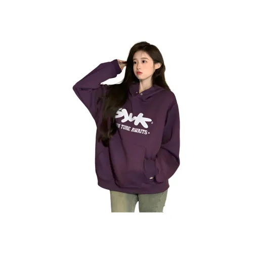 HTHK Фиолетовый Женский Свитшот