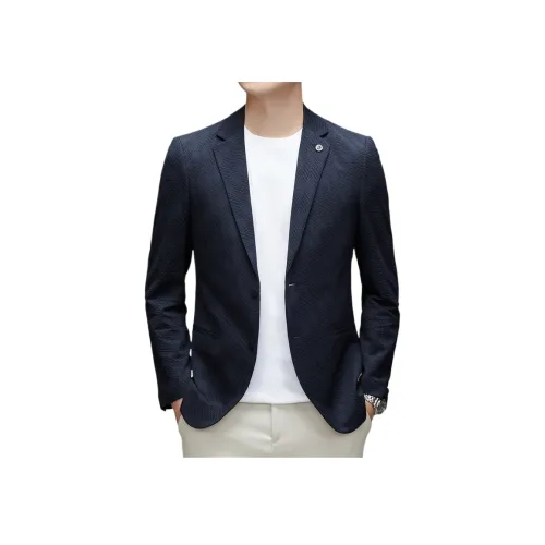 Devanro Бизнес-костюм мужской синий