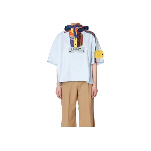 Kolor SS24 T Рубашка Женская Саксофон Синий