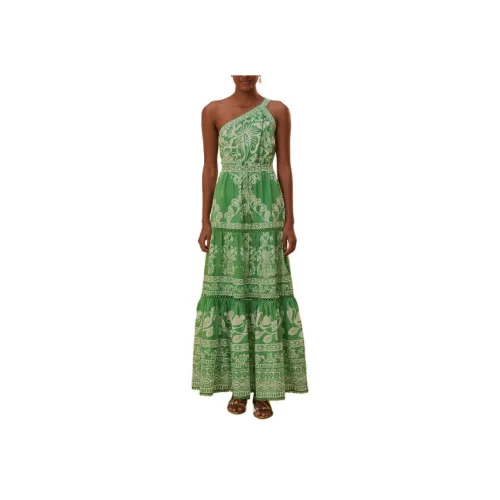 FARM Rio SS24 Без рукавов Платье Женское Зеленое