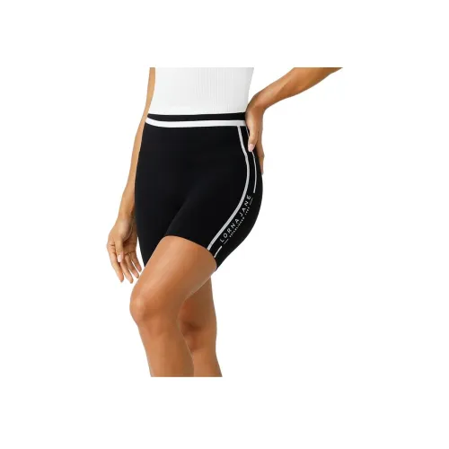 LORNA JANE Классические черные женские спортивные шорты