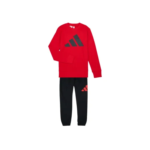Adidas Повседневная спортивная одежда Красный черный для детей 3-7 лет