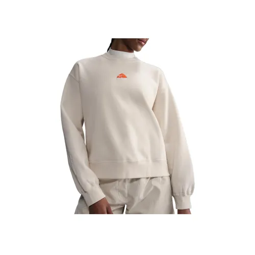 nike Therma Форма ACG'Tuff Флис Отталкивающий Свитшот Женские Бежевый