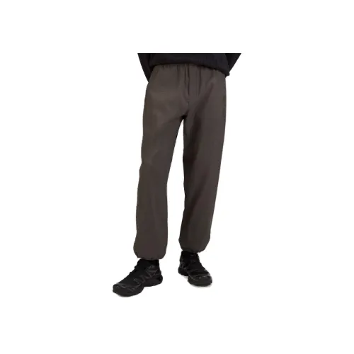 lululemon LAB Ткани вязаные Вязаные Тренировочные брюки Мужской Хаки коричневый Черный