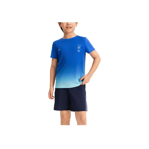 DECATHLON T-рубашка синяя для детей 3-7 лет