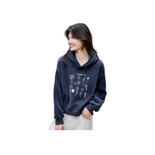 Still Quiet Универсальный Длинный Рукав Толстовка Женская