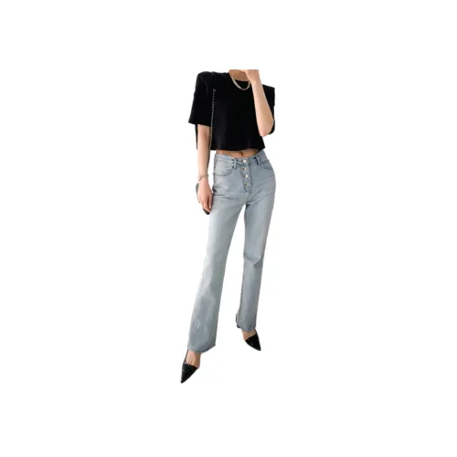 ROCKSTEADY Blue Women's Jeans ROCKSTEADY Синий Женские Джинсы