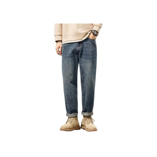 DINGFENGBAOLUO Унисекс Джинсы