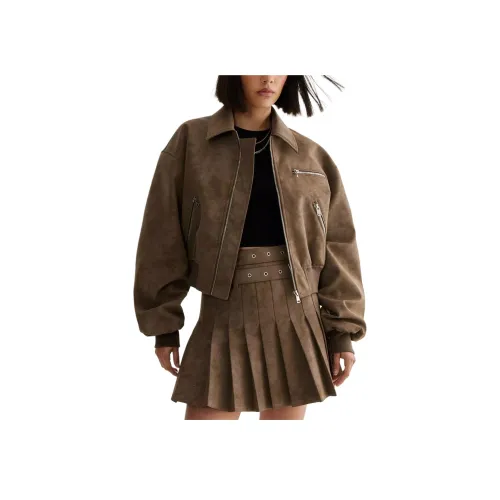 NASTY GAL Коричневые Женские Куртки