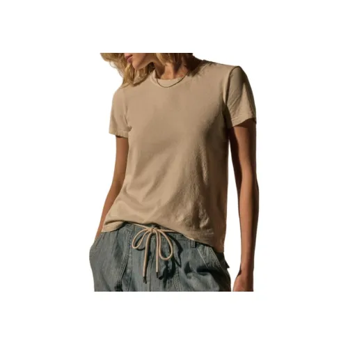 JAMES PERSE Снежинка Гипсовый Краска Женские T Рубашки