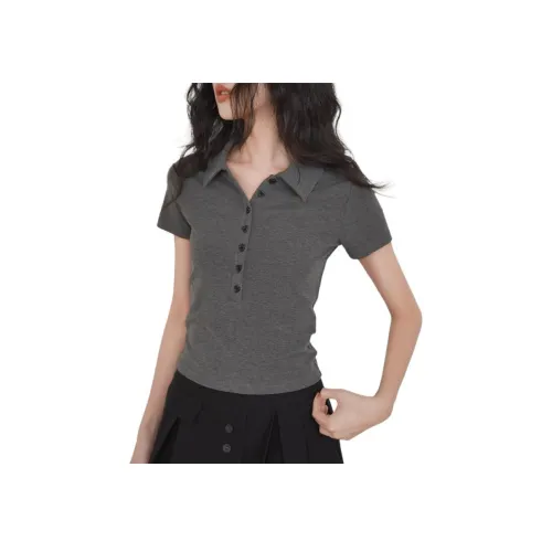 GOSO Темно-серые Женские Футболки