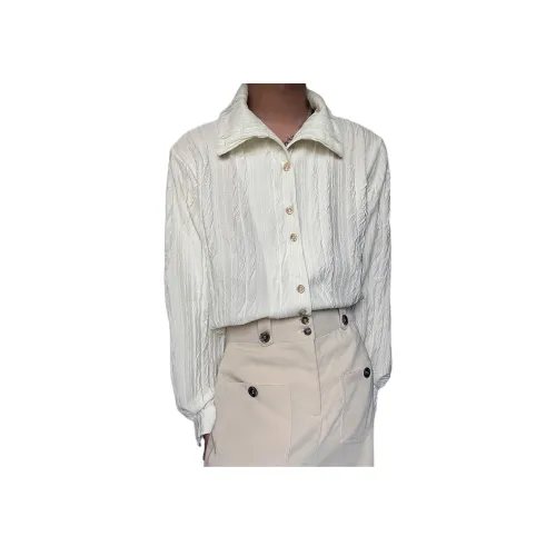 Pirkadat Белый Унисекс Рубашки