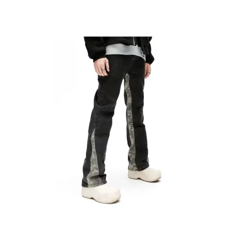 MGXEK Древесный цвет Унисекс Джинсы