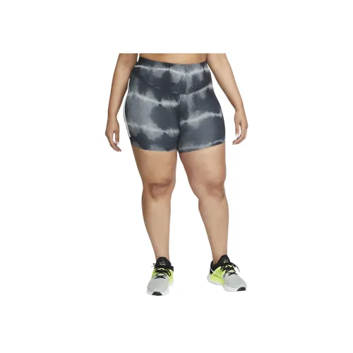 Nike One Luxe Спортивные шорты Женские Черный Серый