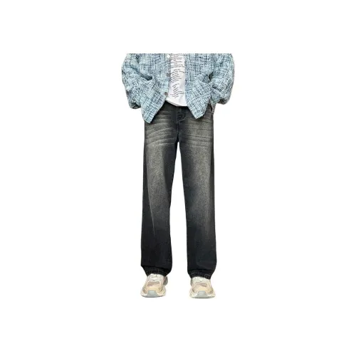 M JEANS STUDIOS 7 Черные Унисекс Джинсы