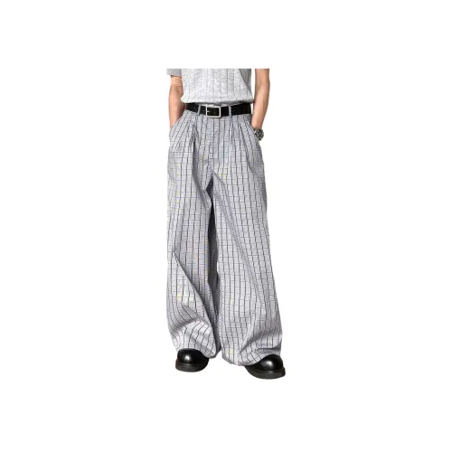 GANGZAI Серые Унисекс Повседневные Штаны