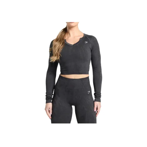 GYMSHARK Серый Фитнес Женская Одежда
