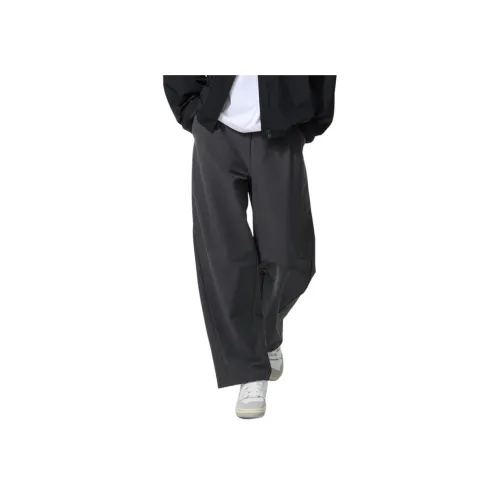 UNIQLO Темно-серые Женские Повседневные Брюки