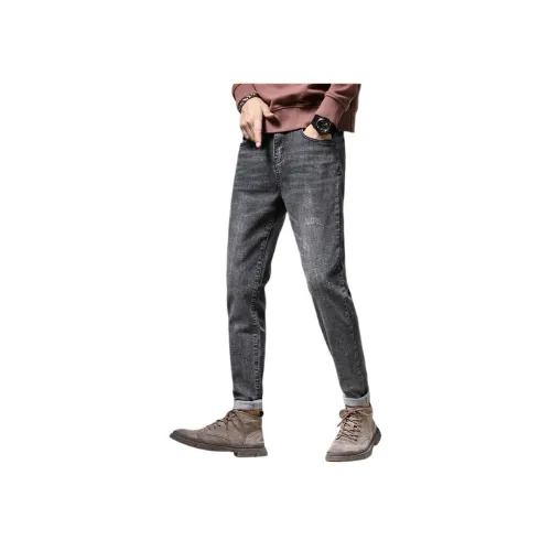 JUCY JUDY Серые Унисекс Джинсы